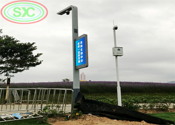 Wskazówka LED lampy-kolumny dwustronny billboard LED odległość widzenia 6 metrów zewnętrzny ekran LED