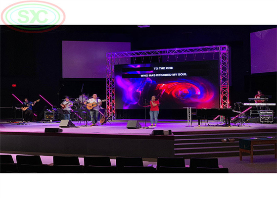 Wydarzenie Zewnętrzny wypożyczalny ekran HD P4 Scene Background LED Display Screen