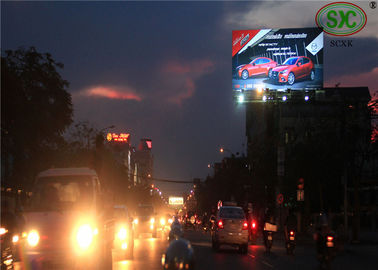 P10 Reklamy Led Display Screen Outdoor Full Color High Brightness Panel wideo