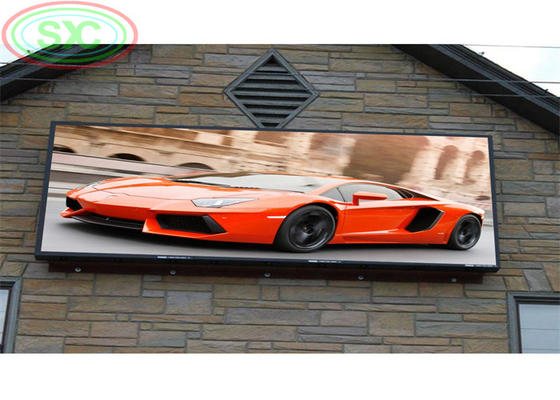 SMD 2121 zewnętrzny znak LED LED billboard zewnętrzny ekran P8 LED panel kolejowy