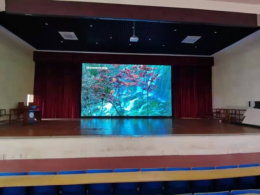 Wysokiej precyzji przetwarzanie P3 Wnętrze pełnobarwny wyświetlacz LED z wygodną instalacją i konserwacją w różnych gałęziach przemysłu