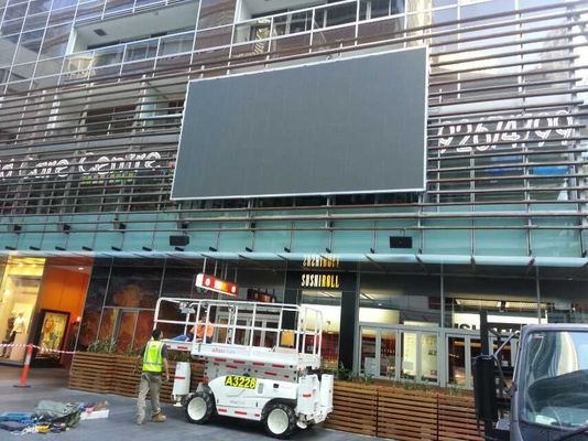 SCX LED P10 Panel LED SMD Full Color P10 LED Display Zewnętrzny biegun stały P10 LED Video Display Billboard Zewnętrzny Full Color LED Display