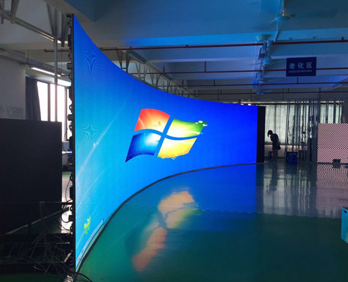 IP67 Zewnętrzny ekran aluminiowy LED RGB 10 000 kropek/m2