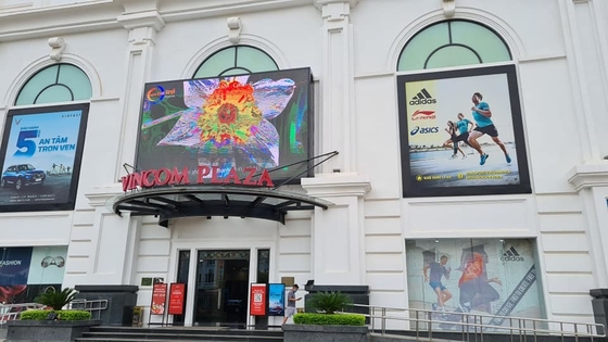 Naprawiono p10 DIP Digital 960x960mm Cabinet Wyświetlacz Led Video Billboard Zewnętrzny wodoodporny cyfrowy billboard IP65 P10