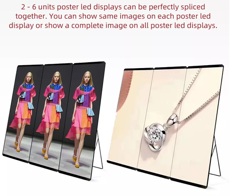 Wewnętrzny Wi-Fi 4g Control Full Color P2.5 Screen Led Poster 3840Hz refresh Nationstar diody zewnętrzny ekran LED wyświetlacz