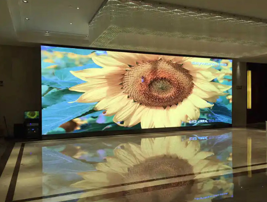 Wnętrze P2 HD Led Screen Die Casting Aluminium 640*640 szafki 3840Hz Refresh zewnętrzny ekran LED