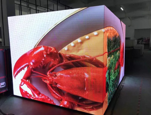 Wysokiej rozdzielczości pełnobarwny telewizor LED Video Wall Indoor P1.8 GOB LED Screen 1/32 Skanowanie ekranu LED pixel pitch