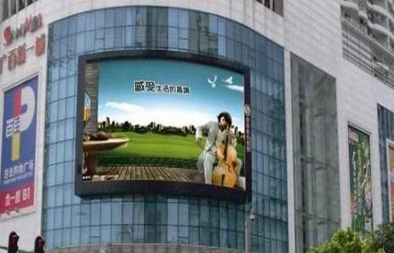 P10 HD Outdoor Full Color LED Wyświetlacz 1R1G1B pikseli na zdjęcie, 100000hours żywotność