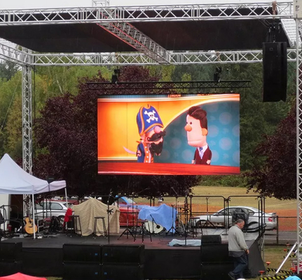Zewnętrzny ekran HD P3 LED 3840Hz Odśwież 576X576mm Ekran telewizyjny
