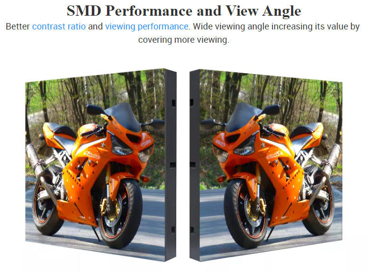 Wodoodporny panel LED IP65 P5 SMD Dioda Nationstar 5500Cd / M2 1920Hz Rafresh