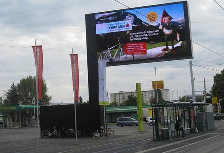 SMD P10 Ekran LED Reklama Ekran LED 960*960mm Światłość szafy 6000 5 lat gwarancja