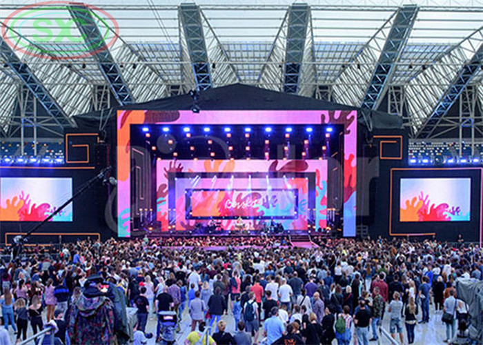 Tryb skanowania 1/6 Chiny Pełnokolorowy ekran LED SMD P3.91 do zastosowań reklamowych