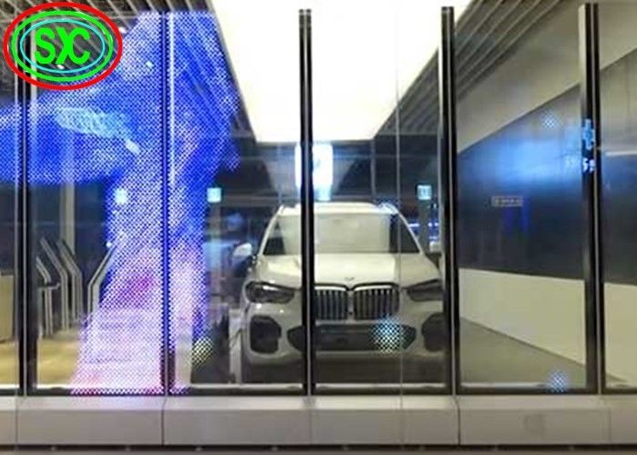 Led Transparent Screen SMD2121 Technologia i aluminiowa szafa dla optymalnych wyników