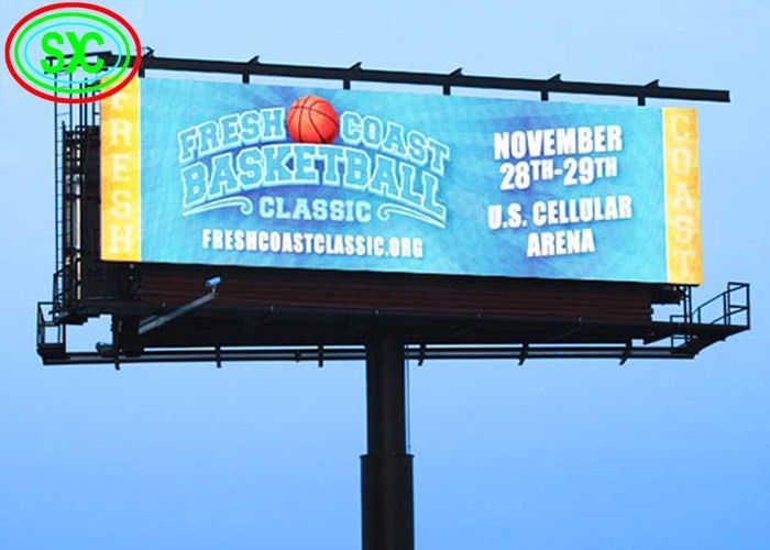 Outdoor P10 Multi Color Wyświetlacz LED RGB Wodoodporny IP65, reklamowy ekran LED