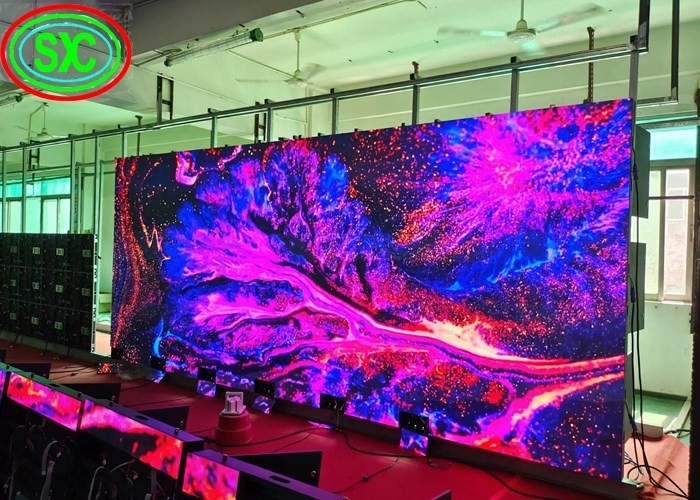 320*160mm Led Module GOB LED Display z wielkością szafy 640*640MM i wysoką jasnością 1500 bitów