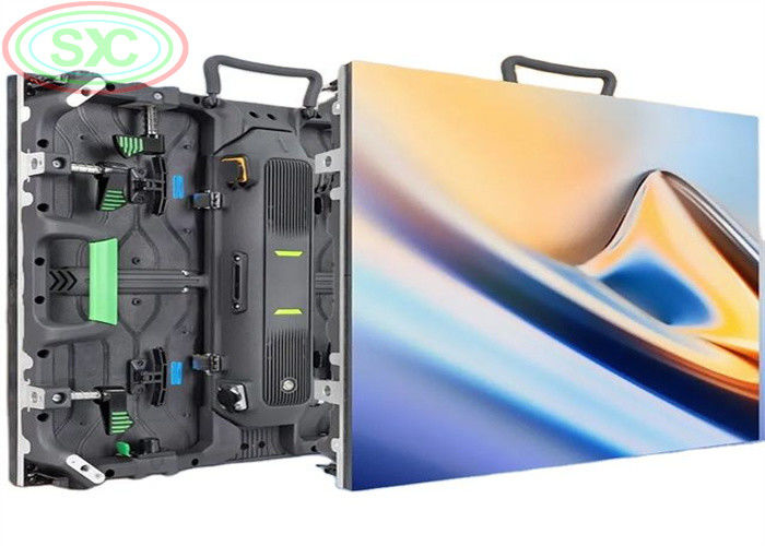 Wnętrze P4.81mm Full Color LED Video Wall Screen 500x1000mm Gabinet