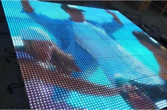 COB P2.5 Zewnętrzna Wideo Podłoga LED do Tańca, Podłoga Taneczna do Klubów i Imprez, 3 Lata Gwarancji