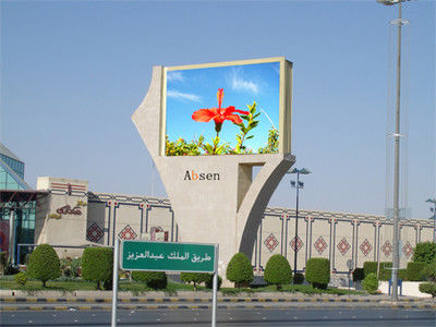 Wyświetlacz LED SMD3535 P10 zewnętrzny, pełnokolorowy, 960x960mm, wodoodporny