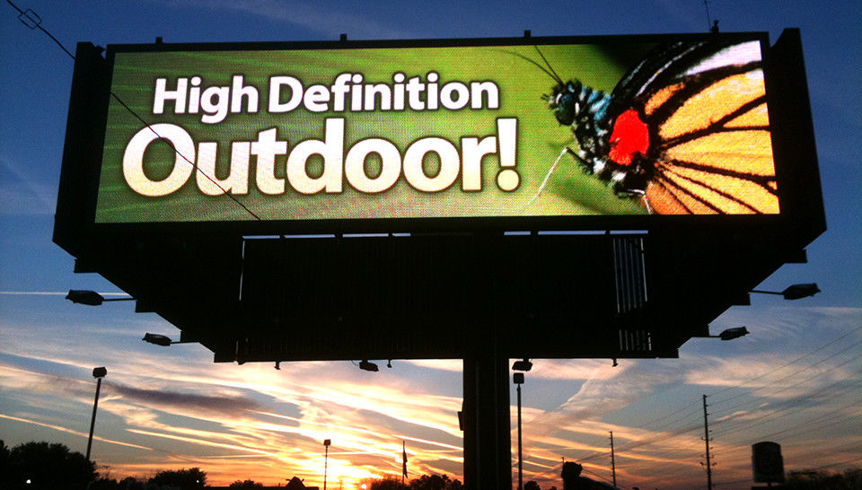 P6 Outdoor LED Billboard 6mm Pixel Pitch IP65 wodoodporny