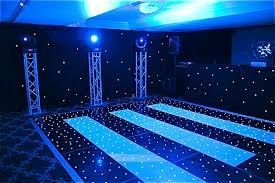 LSN/NoVa Kontrolowane RGB LED podłogi taneczne z modułami 8PCS W2 X H4 Ilość