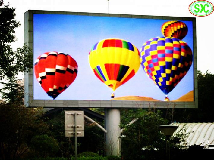 P6 Zewnętrzny pełnobarwny wodoodporny cyfrowy wyświetlacz LED Panele ekranowe LED billboard