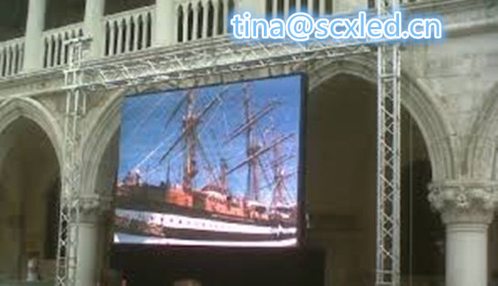 pełnokolorowy wyświetlacz HD Led Video Wall P3.91 Wydziałowy wodoodporny wysoka jasność Do wynajęcia wydarzeń