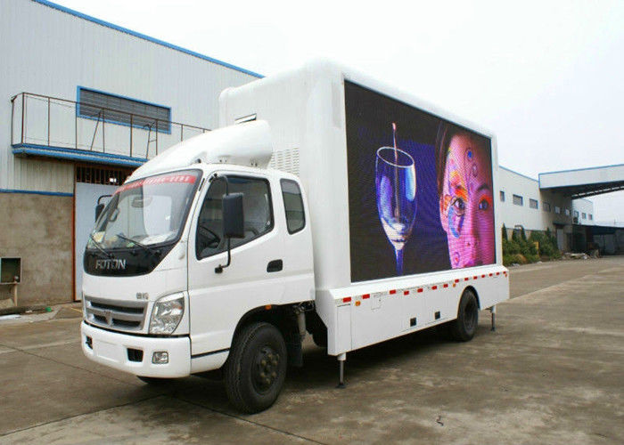 Duży rozmiar P6 Truck Led Reklama komercyjna do kina zewnętrznego samochodu / furgonetki