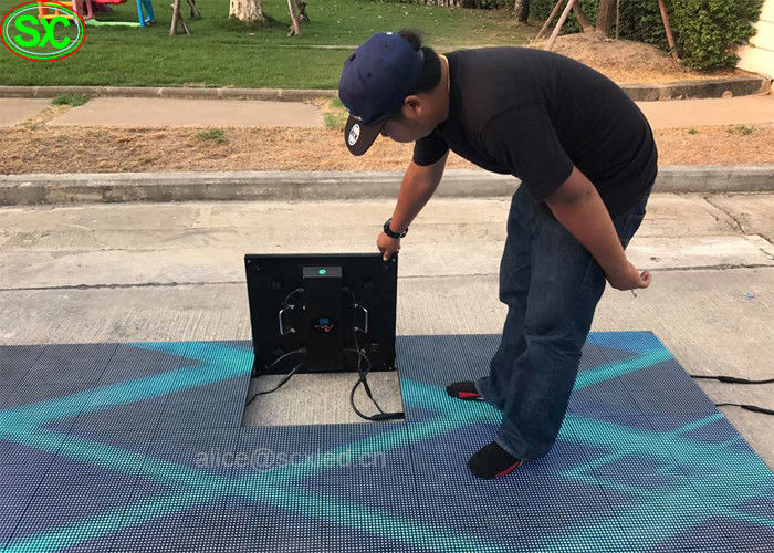 P8.9 Wodoodporny, interaktywny parkiet taneczny na dyskoteki i kluby nocne