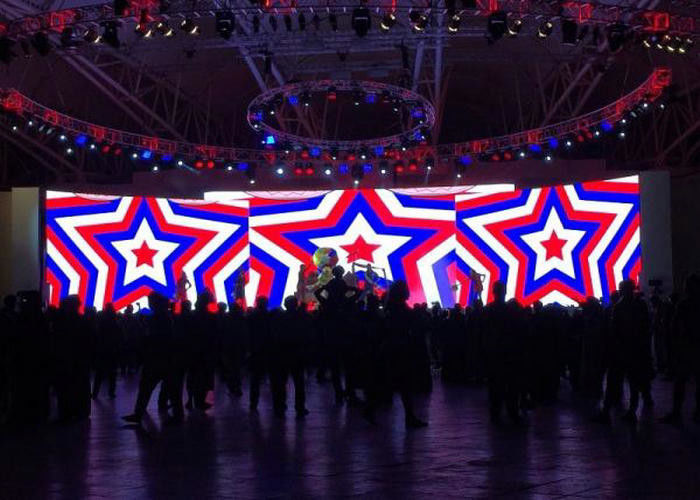 Full Color P2 LED Die-Cast Aluminium Screen / 2500nits Duży zewnętrzny ekran LED