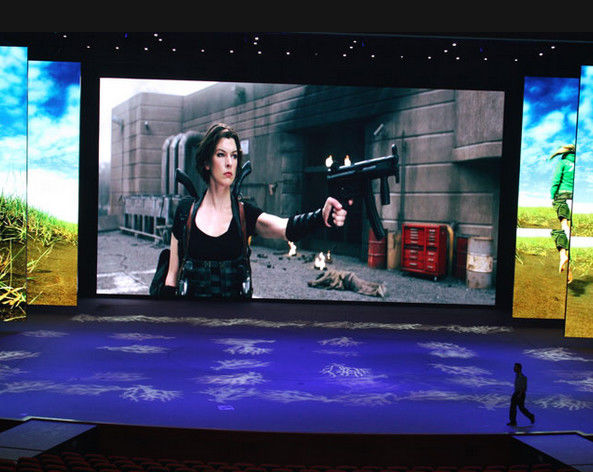 Wnętrze P6 SMD LED Screen Full Color High Resolution With WIFI Control SMD 3528 LED video display