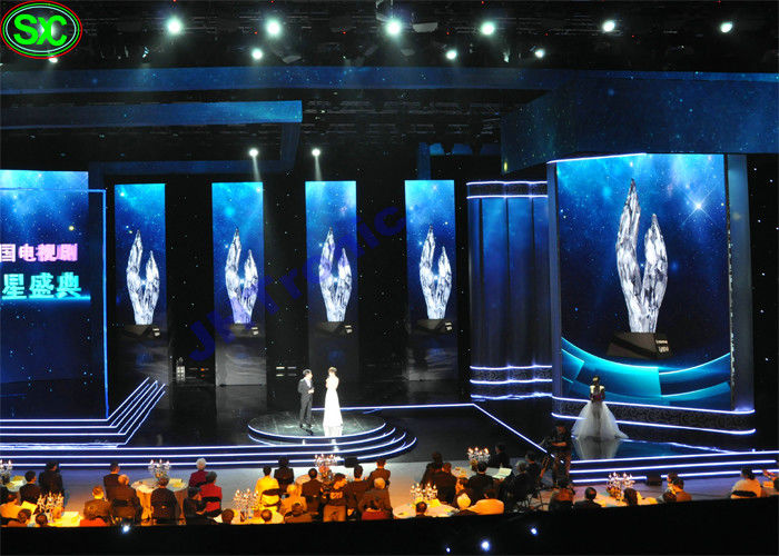 P10 P6 RGB wodoodporny Wynajem przenośny wyświetlacz LED 3D, ekrany LED z wyświetlaczem cyfrowym