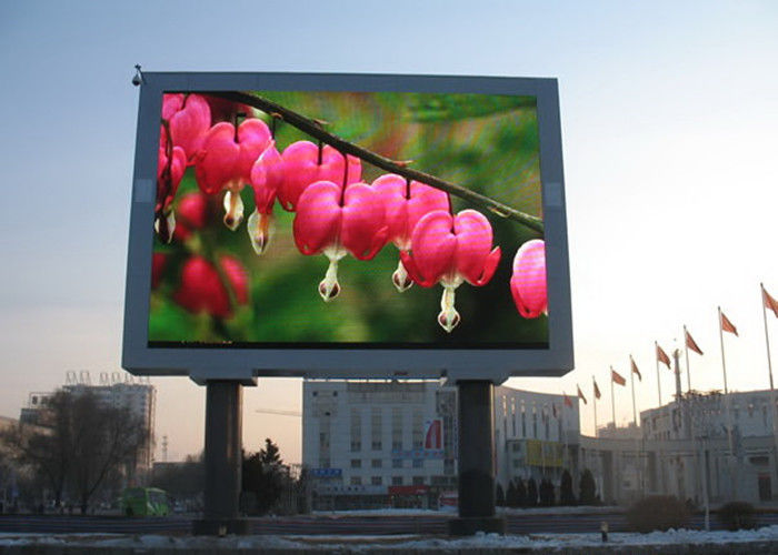 Duży ekran P4 zewnętrzny panel reklamowy cyfrowy LED w pełnym kolorze z 3 letnią gwarancją