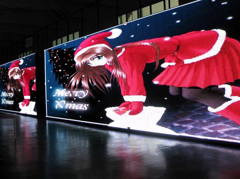 Wnętrzny ekran aluminiowy z odlewem wykończonym dostosowywalny HD P2 pełnobarwny wyświetlacz LED LED billboard z przodu/z tyłu