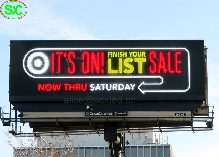 Ultracienkie tablice reklamowe RGB P6 P8 IP65 Led z 3-letnią gwarancją