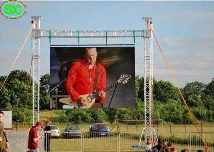 P6 Tło montażowe Super Slim Hanging Led Ekran wyświetlacza Quick Assembly