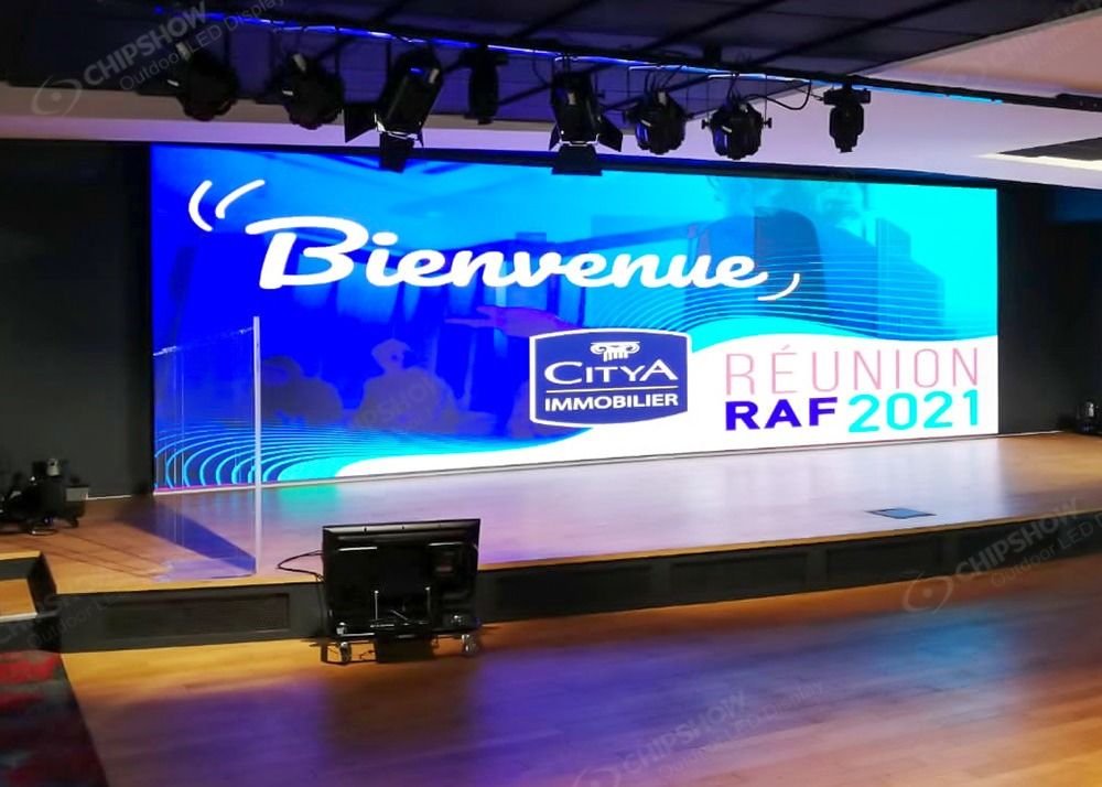 P6 SMD Wynajem w pomieszczeniach LED Ekran 5000 cd/m2 Jasność