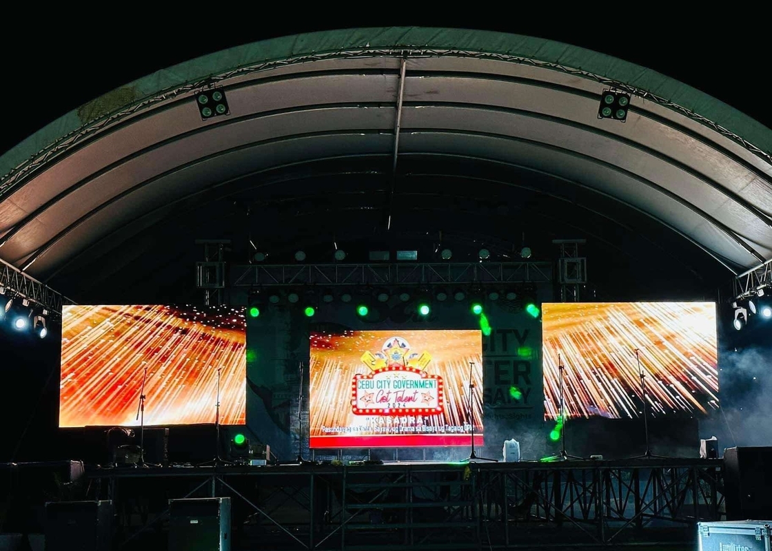Tło sceniczne pełnobarwny gigantyczny ekran LED Ekran wnętrza P3 Moduł LED Video Wall