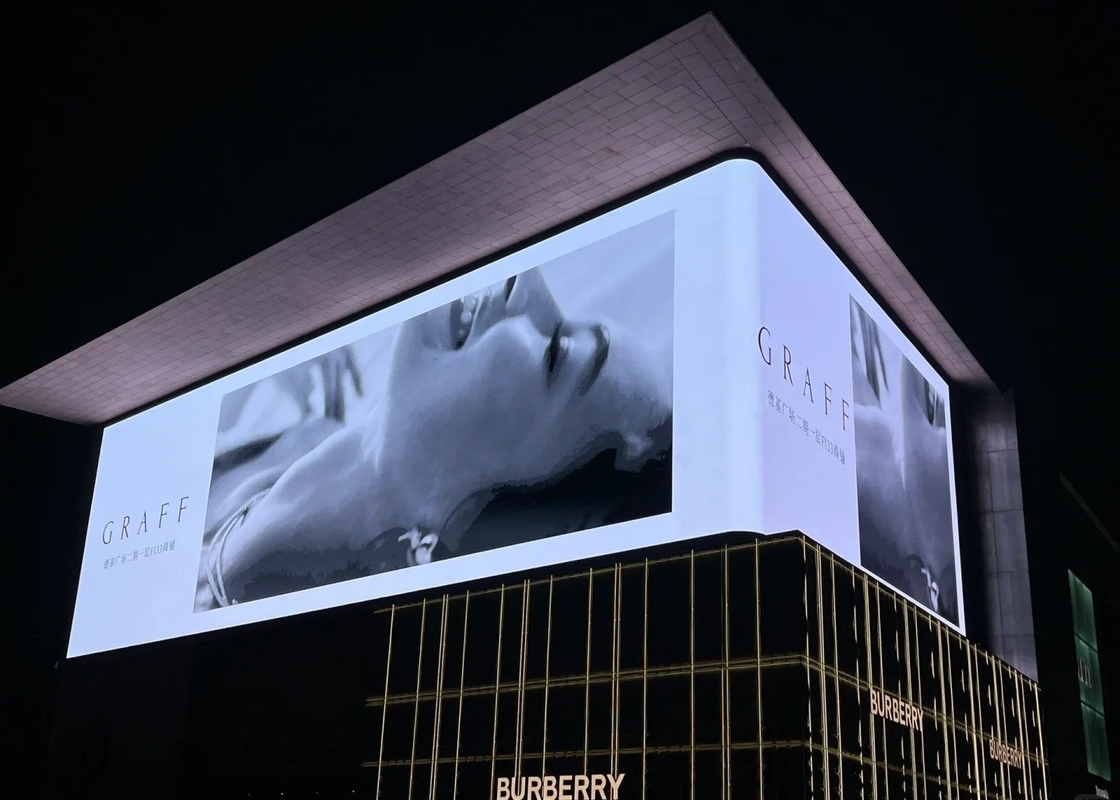 Leasing Installation Die-Casting Aluminium Outdoor Advertising LED Display P31.25 Wysoka jasność