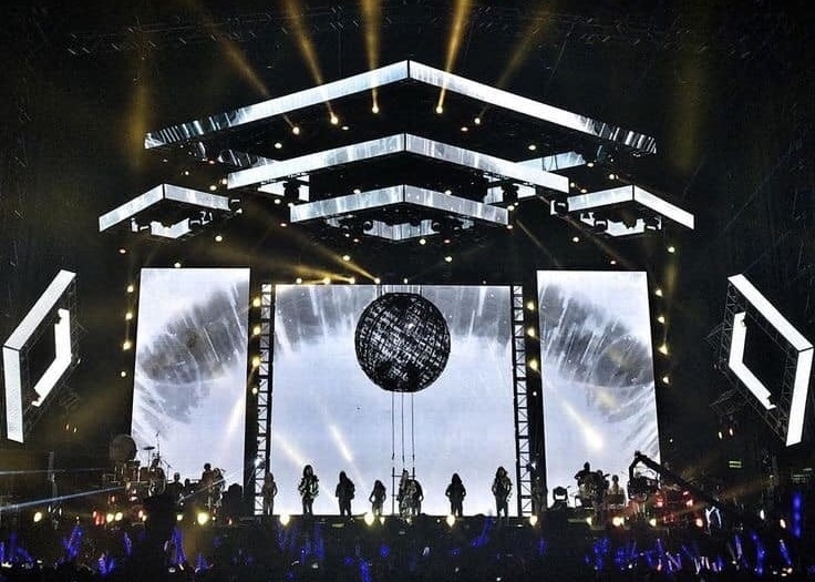 Zewnętrzny wystawiany aluminiowy 2500nits Jasność SMD Stage LED Display Do uroczystości, rozrywki