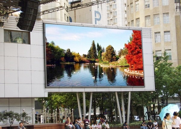 Wodoszczelny, statyczny, pełnokolorowy wyświetlacz reklamowy LED P16 DIP