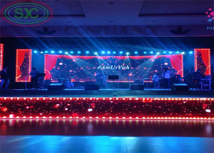 Home Theatre 4k LED Video Wall P3 P4 Ślub LED ekran wnętrza LED wyświetlacz