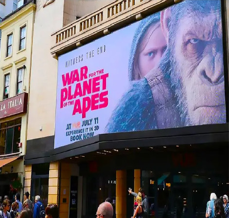 Reklama zewnętrzna i wyniki wodoodporny ekran billboardowy LED z możliwością pełnego koloru