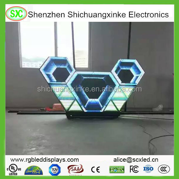 Digital Poster Indoor Full Color LED Display z żelazem/aluminem odlewanym i Nationstar SMD 1515