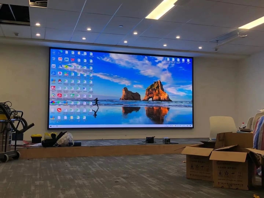 Wewnętrzny wyświetlacz wideo SMD LED z rozdzielczością modułu 96*96 kropek i zaawansowaną technologią 50000 godzin życia