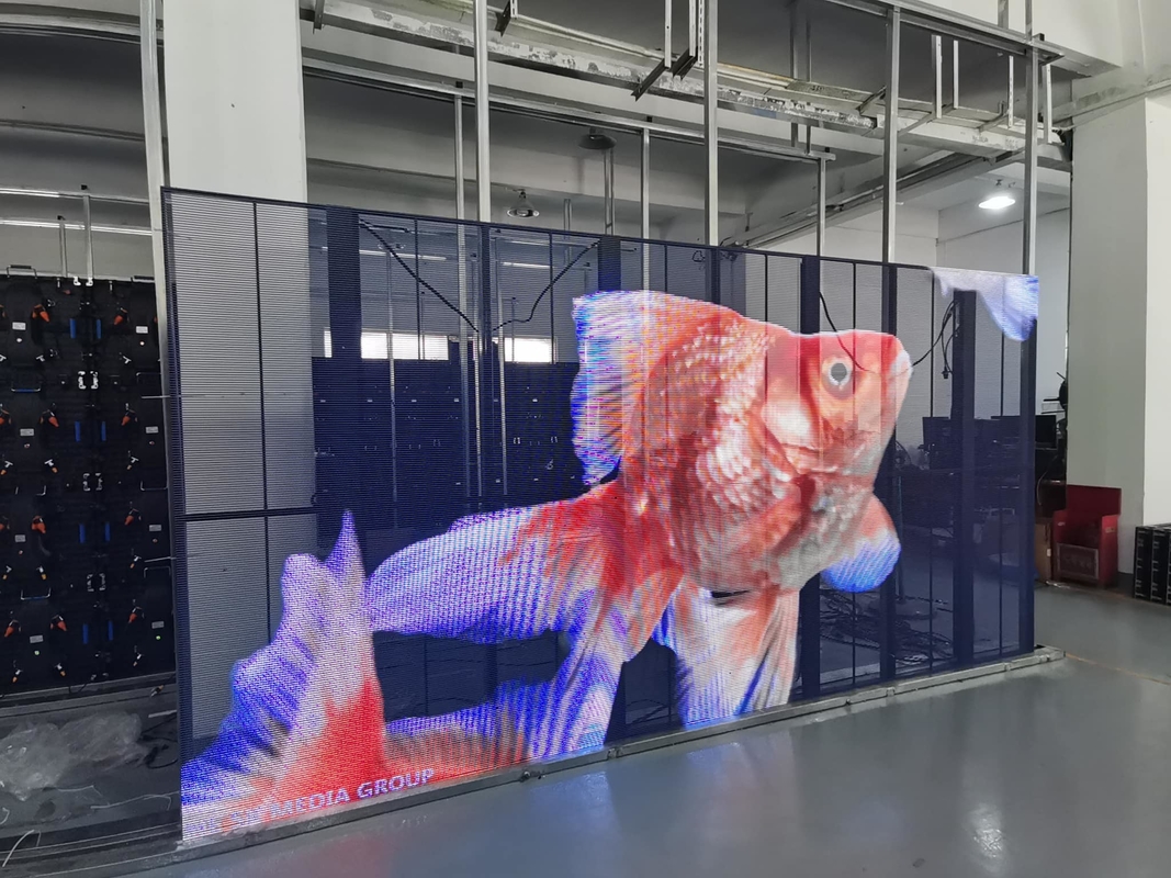 Led przezroczysty ekran Średnia brak awarii 1000 godzin