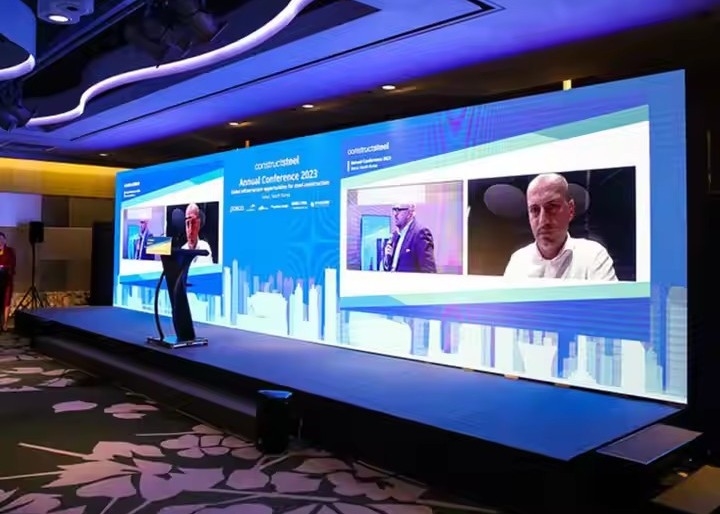 Wypożyczalny ekran HD Ekran LED w pełnym kolorze Ekran 4mm Pixel Pitch HD wodoodporny