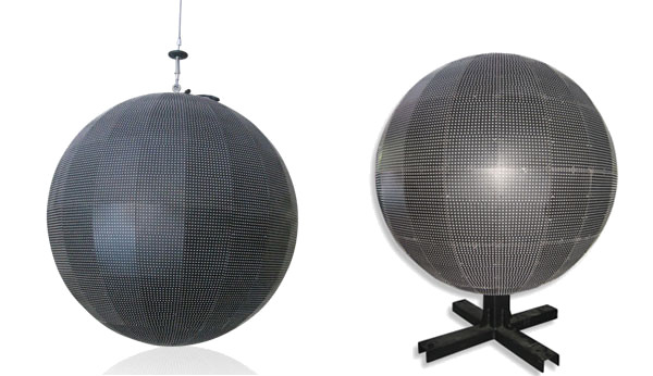 W sklepie handlowym i wydarzeniach Sphere ekran LED z metodą konserwacji serwisowej z tyłu napięcie DC5V łatwe w obsłudze