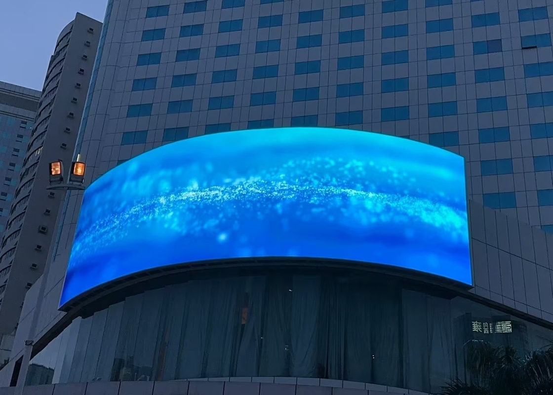 Wyrzutnicze pudełko aluminiowe P20 zewnętrzny wyświetlacz wideo LED ściana reklamowa ściana zewnętrzna utrzymywalna