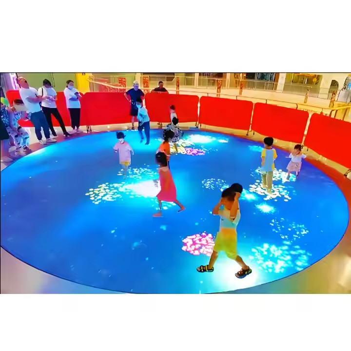 System sterowania DMX512 LED Dance Floor z efektem świecącego oświetlenia i wysoką częstotliwością odświeżania 3840hz/s
