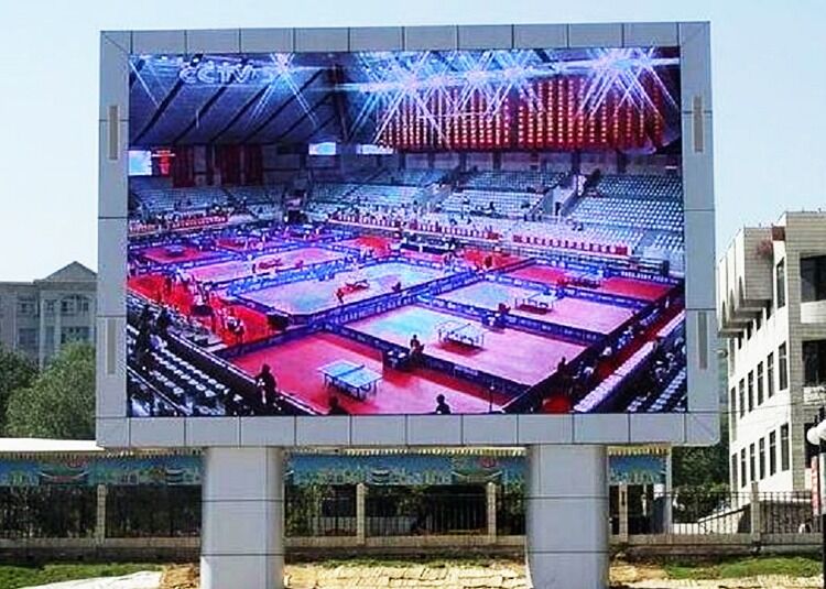 P6 nationstar outdoor wodoodporny wysokiej jakości stały wyświetlacz LED do reklam